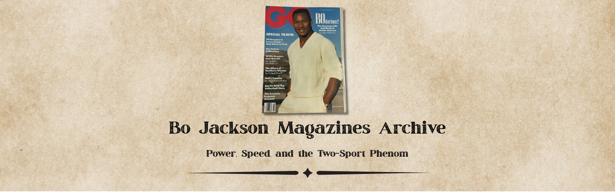 Bo Jackson Magazines