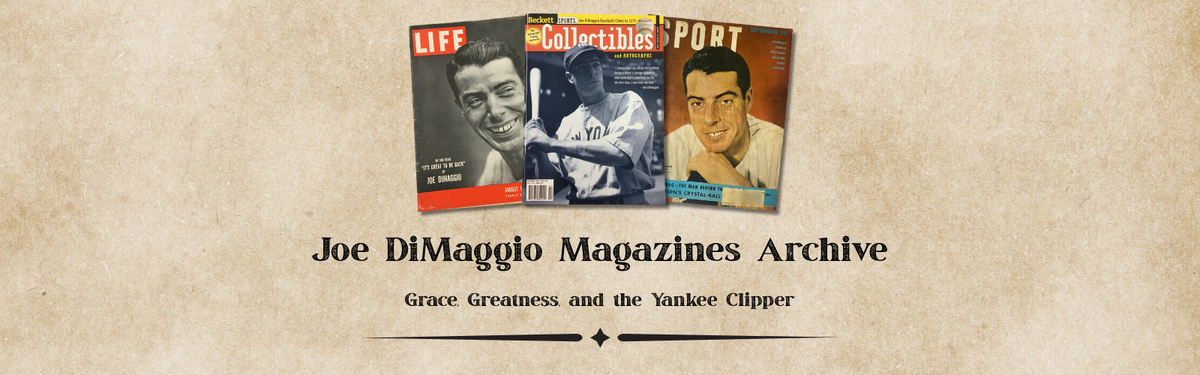 Joe DiMaggio Magazines