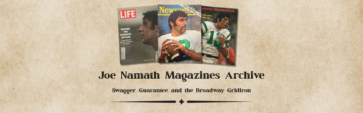 Joe Namath Magazines