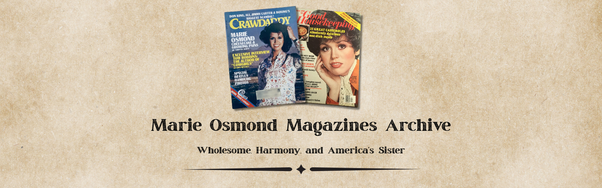 Marie Osmond Magazines