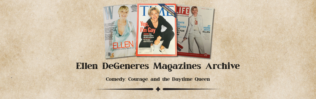 Ellen DeGeneres Magazines