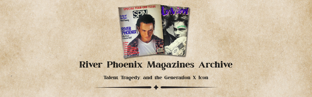 River Phoenix Magazines