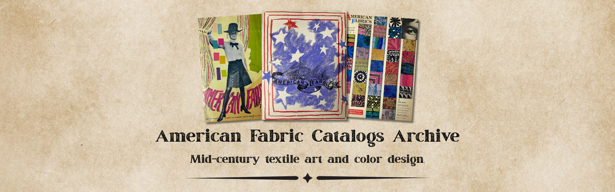 American Fabric Catalogs