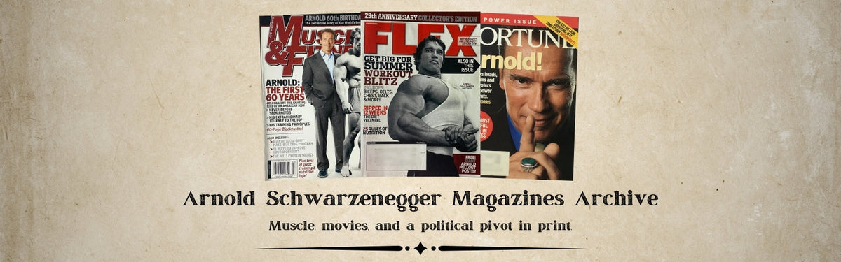 Arnold Schwarzenegger Magazines
