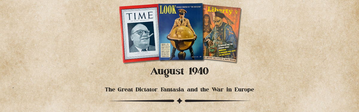 August 1940 Magazines