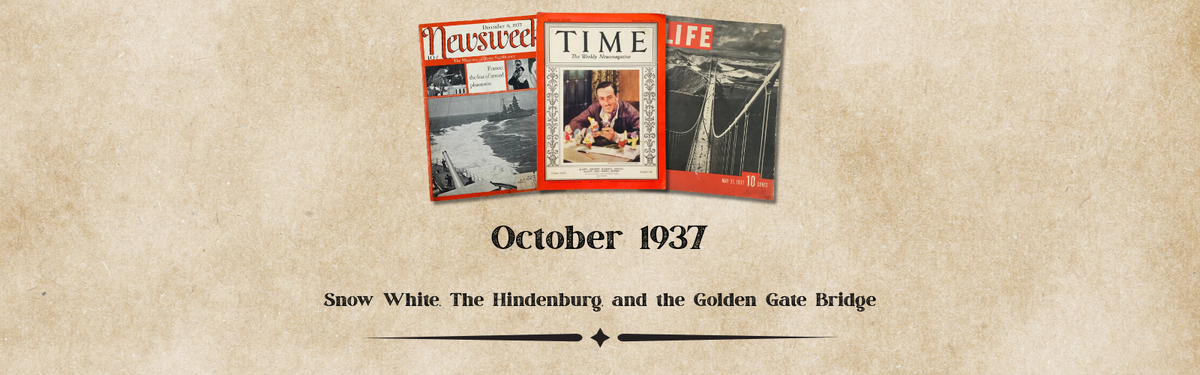 October 1937 Magazines