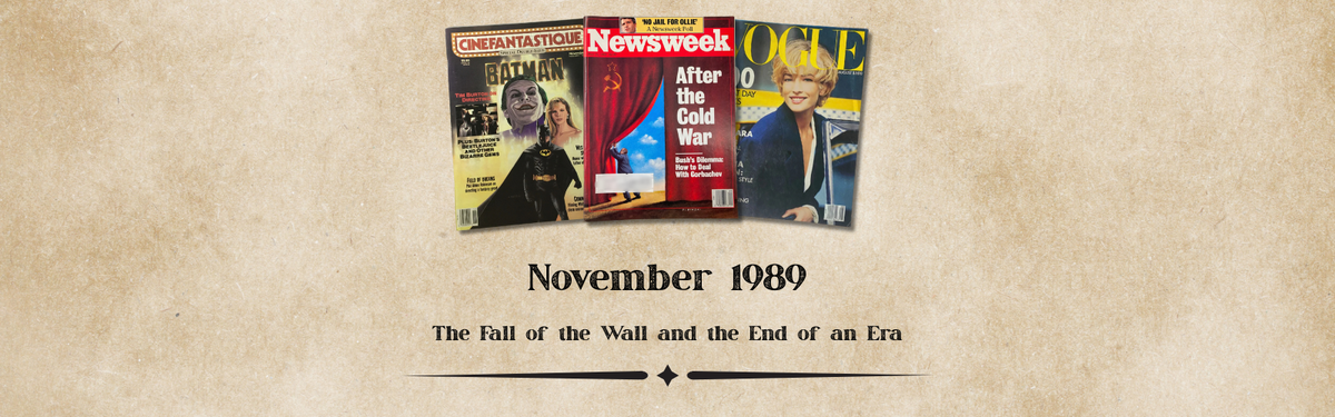 November 1989 Magazines