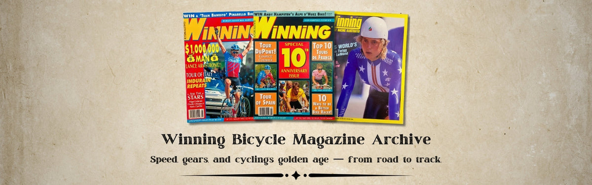 Winning Bicycle Racing Illustrated Magazine