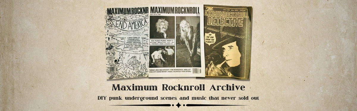 Maximum Rocknroll Magazine