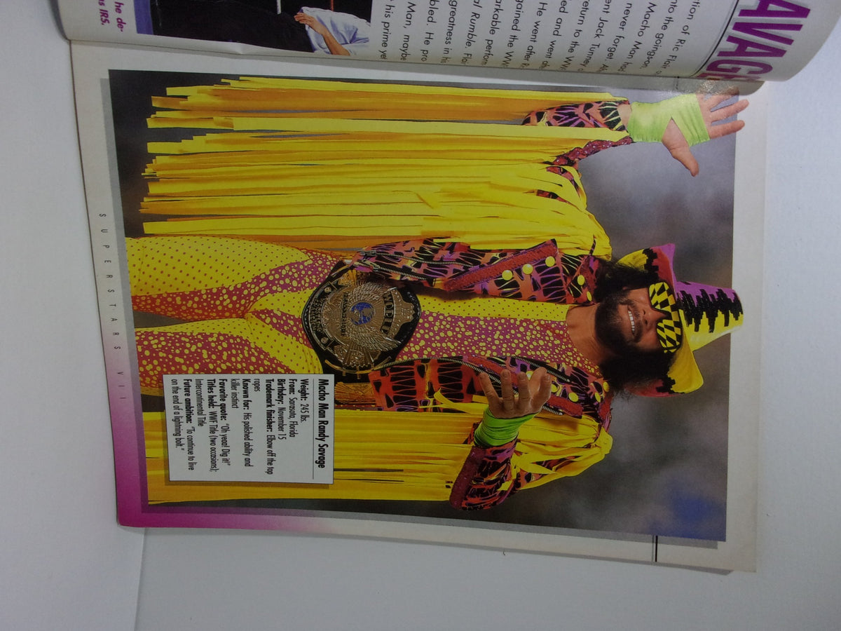WWF Superstars VII Ultimate Warrior Magazine