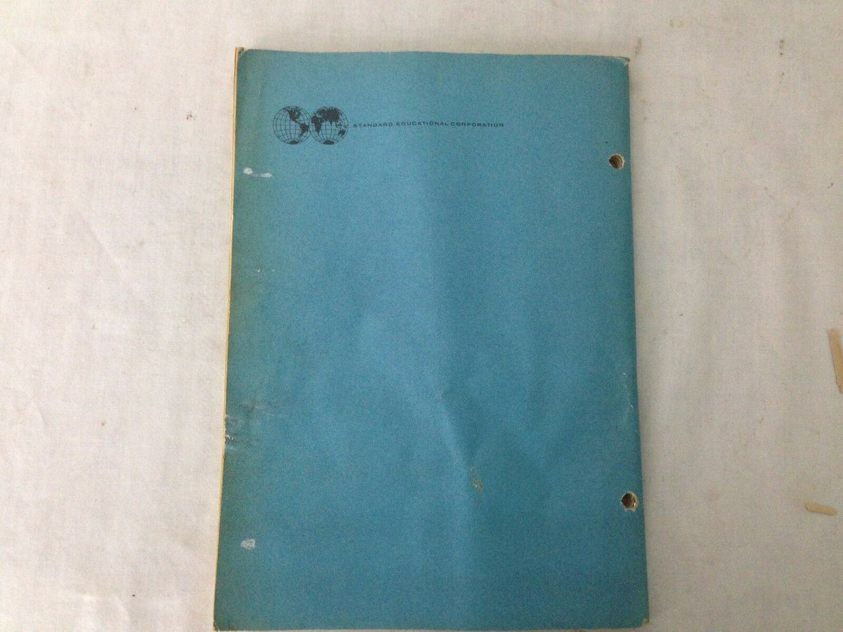 Back cover of World Progress Quarterly Magazine Winter 1969 showing the magazine's branding and logo.