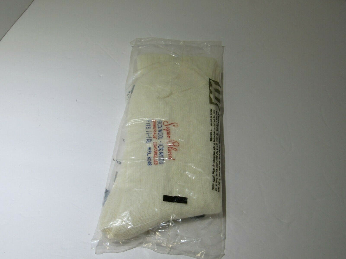 Vintage New Old Stock Seneca Red Jacket Athletic Socks in original packaging, highlighting their collectible nature and made in the USA, perfect for sock collectors or vintage sports enthusiasts.