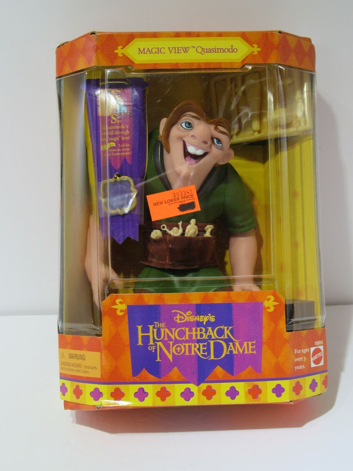 Disney's Quasimodo - The Hunchback of Notre Dame Figure by Mattel