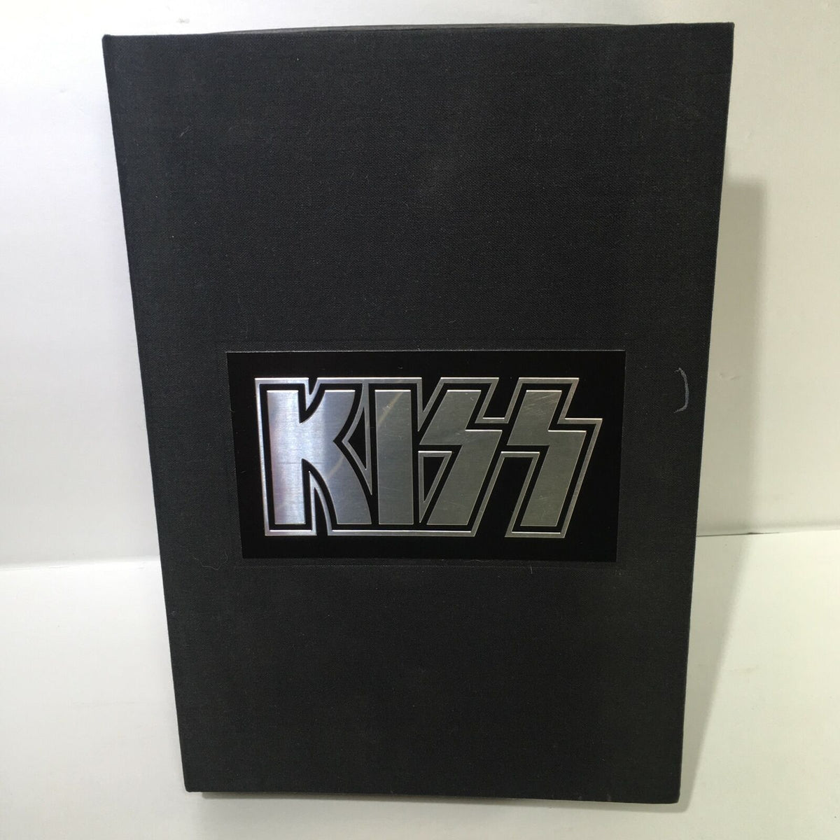 Definitive Kiss Collection 5 Disc Box Set with Booklet - Front cover featuring a classic silver logo on a black background.
