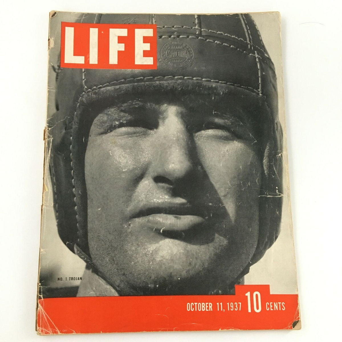 Life Magazine October 11 1937: Trojan Football Highlights & Grand Coulee Dam History