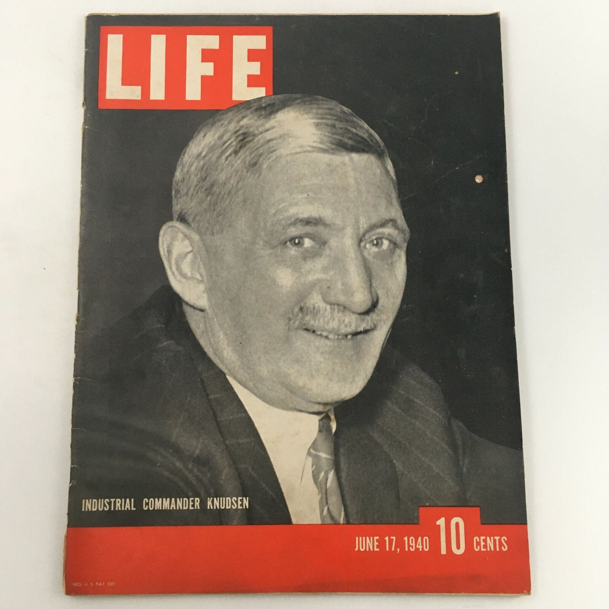 Life Magazine June 17, 1940 - Industrial Commander Knudsen, Collectible Vintage Publication
