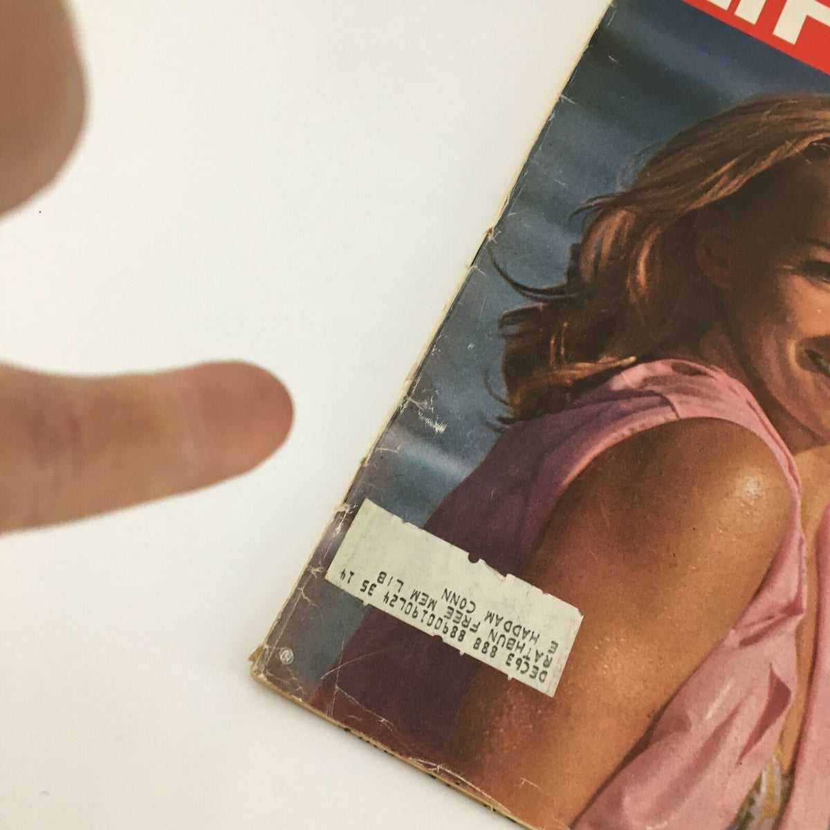 Corner view of VTG Life Magazine July 26 1963 with a visible address label, highlighting the cover of American actress Tuesday Weld.