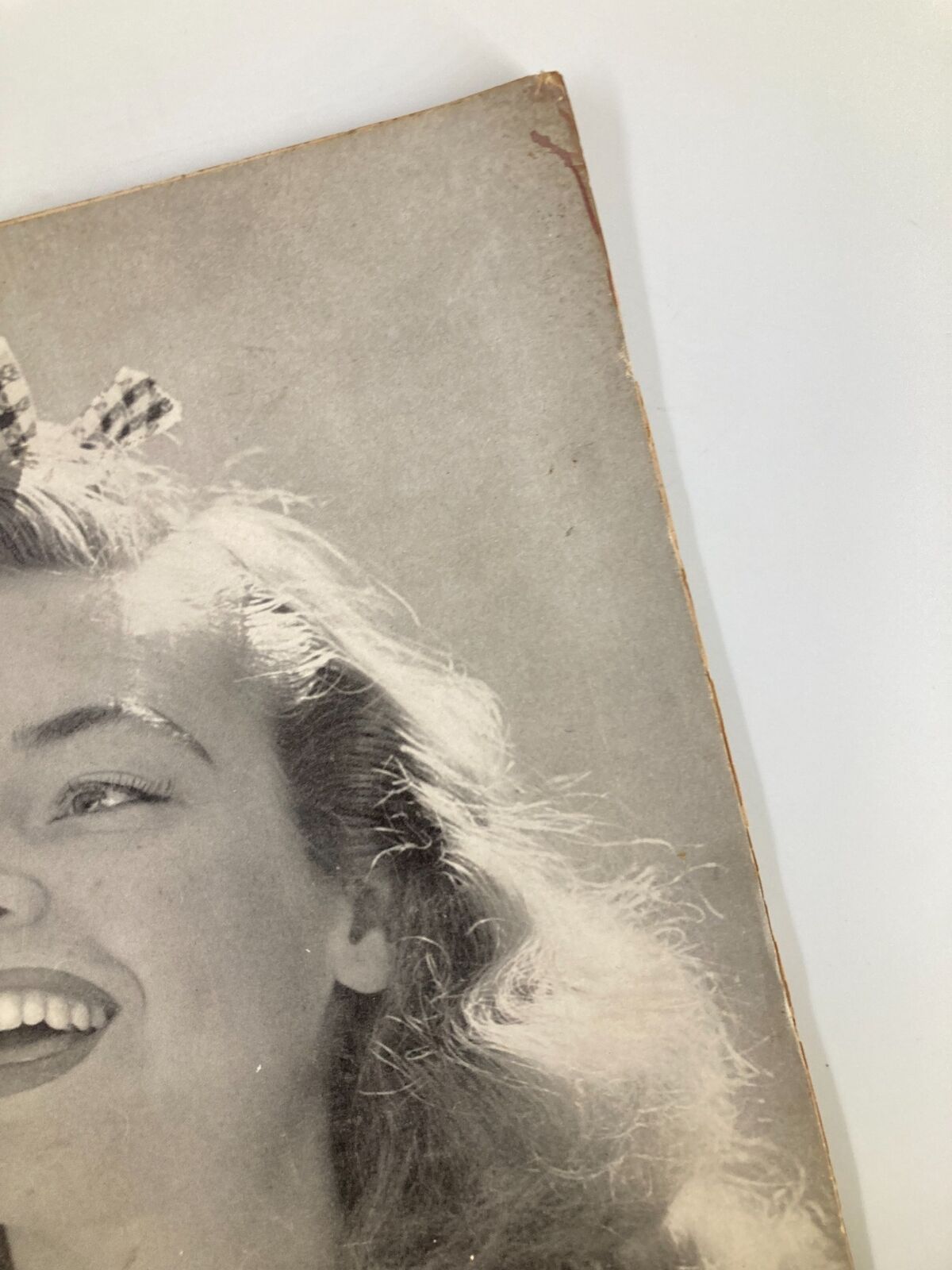 Close-up view of the cover of VTG Life Magazine May 24 1943 highlighting Peggy Lloyd's smiling portrait and vintage aesthetic.