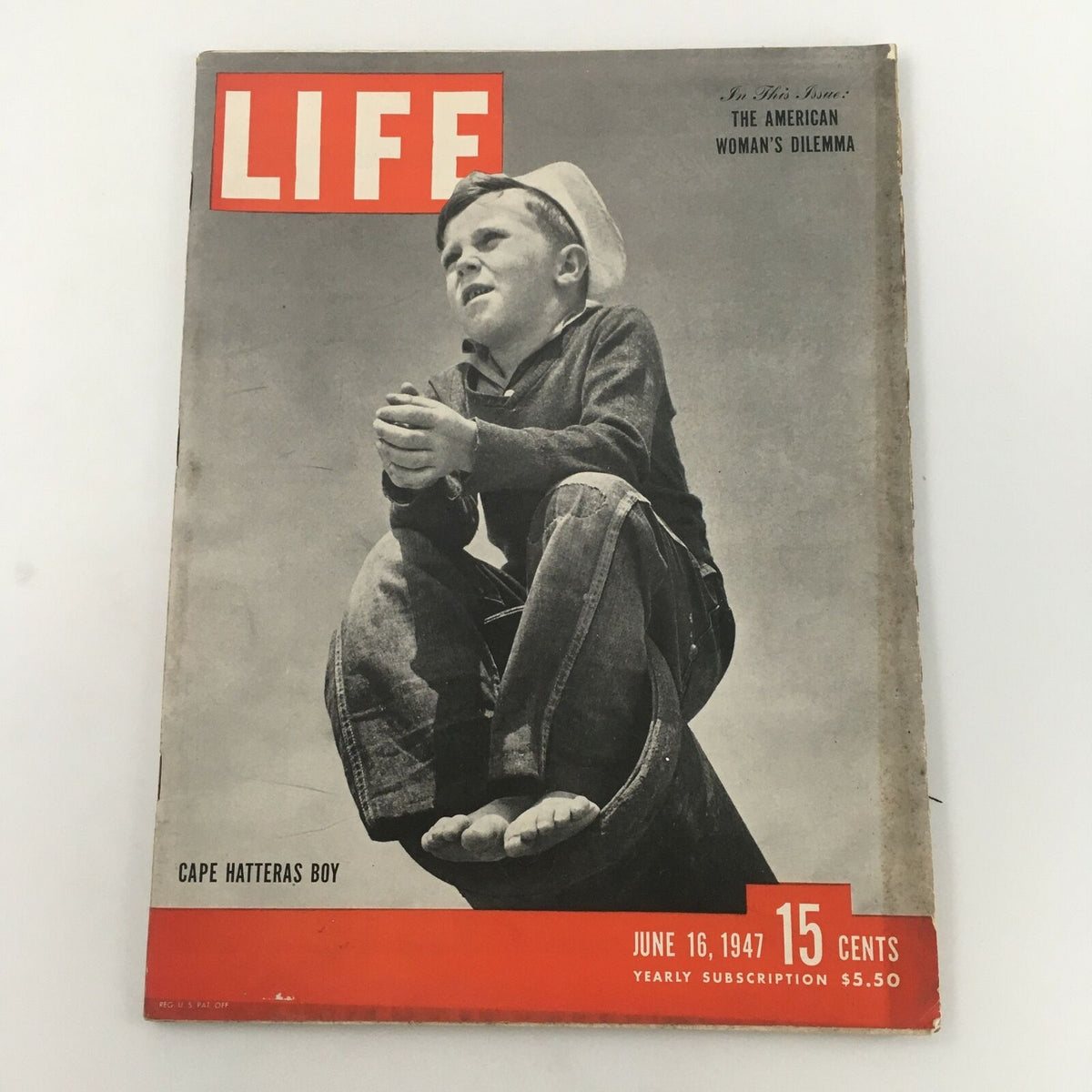 Life Magazine June 16 1947: Cape Hatteras Boy & The American Woman's Dilemma