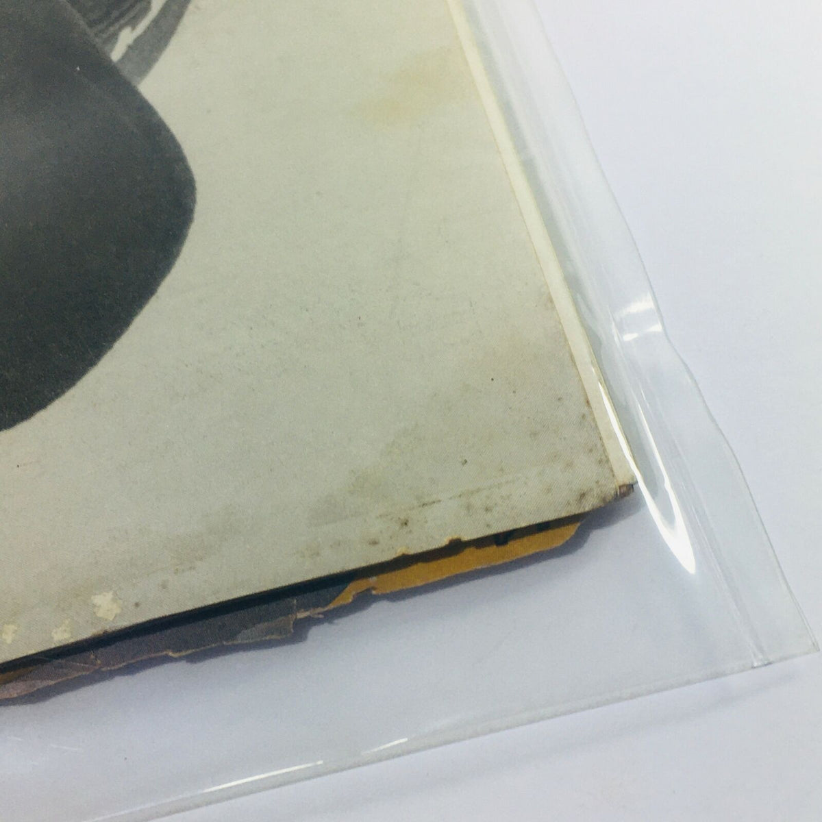 Detail view of a vintage Life Magazine from May 2, 1949, showcasing the edge of the magazine with signs of age. This issue features the article 'Eight-Letter Man at West Point: Arnold Galiffa' highlighting military history.