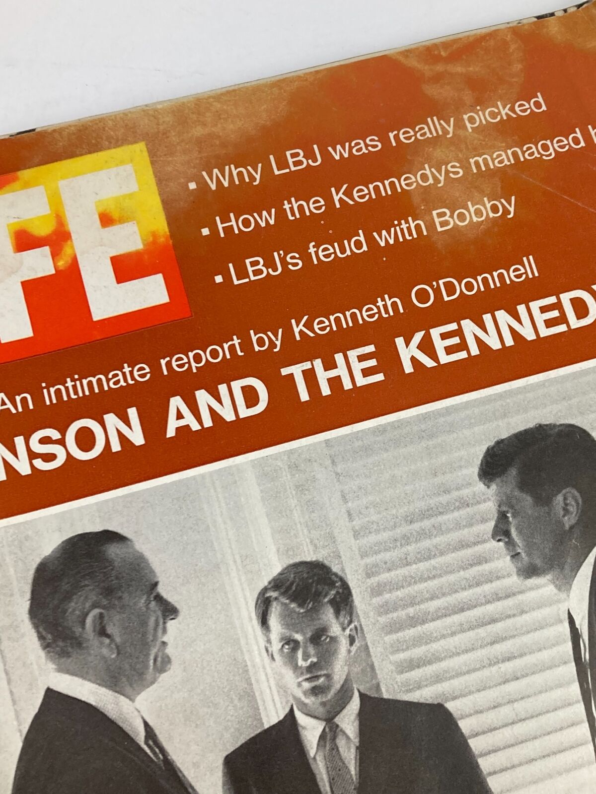 Life Magazine August 7, 1970 - Lyndon B. Johnson & John F. Kennedy - Vintage Collectible Edition