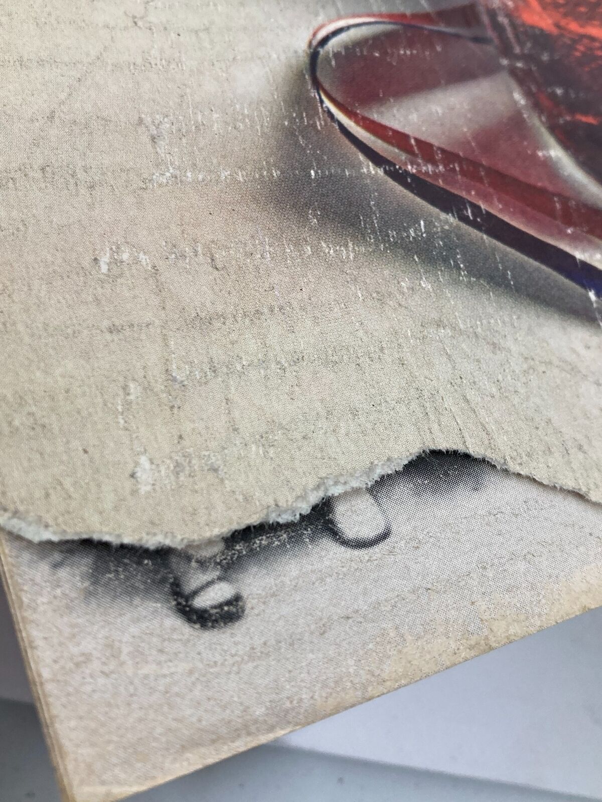 Inside view of the VTG Life Magazine June 26 1970 showing a torn page detail, highlighting the magazine's vintage condition and historical significance.
