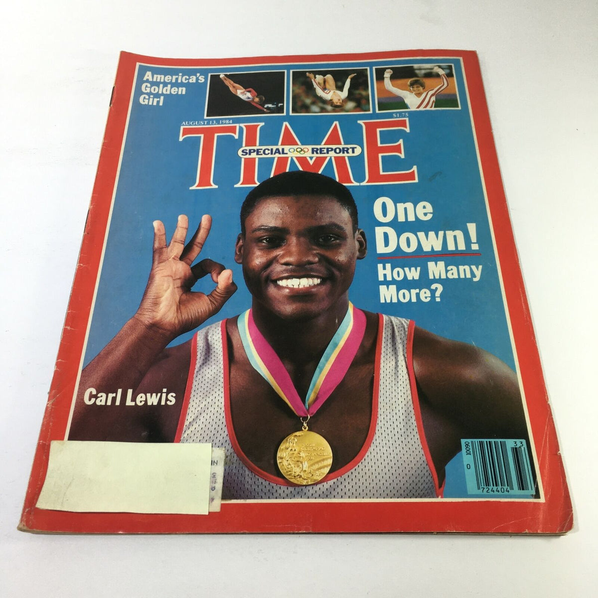 Time Magazine: August 13 1984 - Carl Lewis: One Down, How Many More?