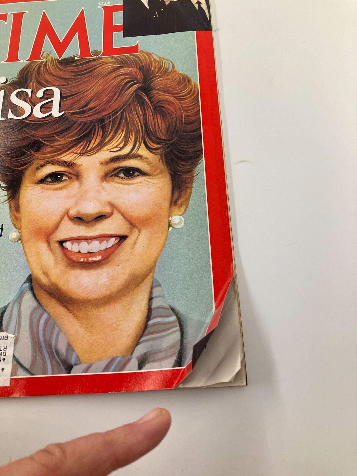 Cover of VTG Time Magazine from June 6, 1988 featuring Raisa Gorbachev with a close-up portrait, highlighting her role in the Soviet Union alongside images of Ronald Reagan.