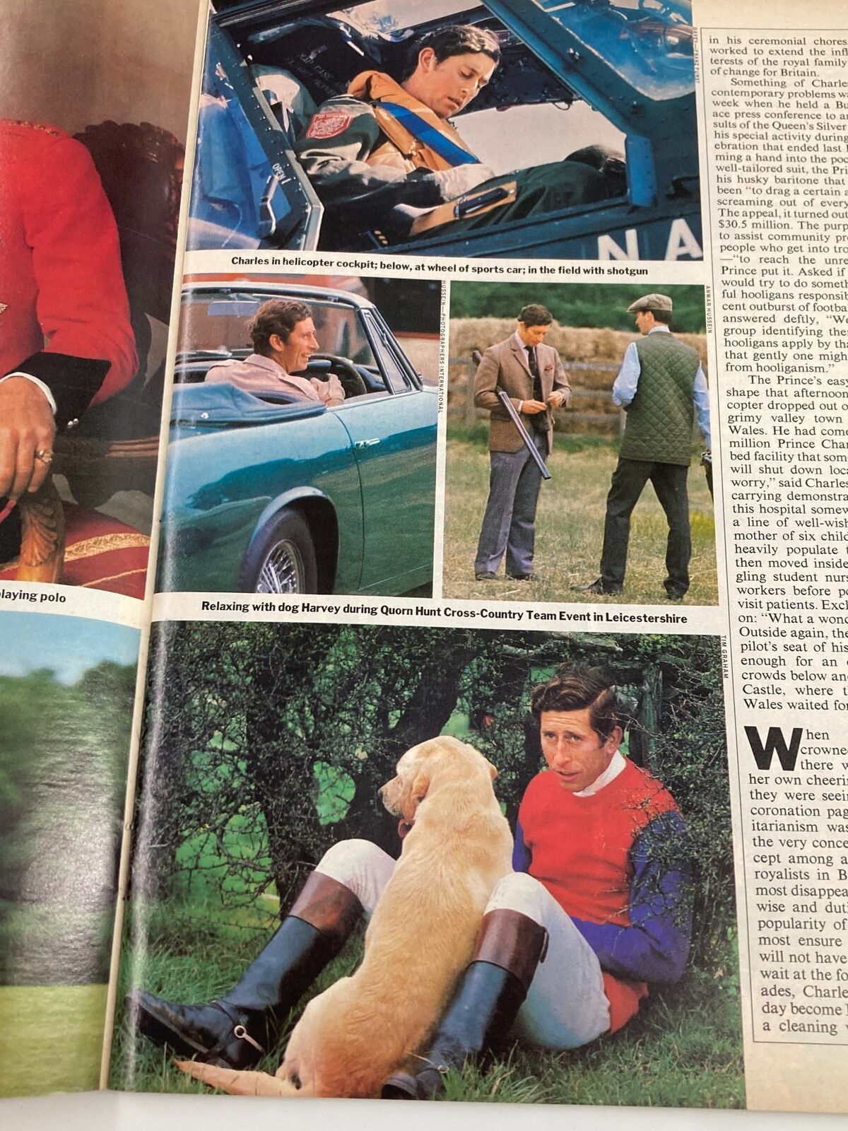 VTG Time Magazine May 15 1978 Britain's Prince Charles The Man Who Will Be King, showcasing Prince Charles in helicopter cockpit and other leisure activities.