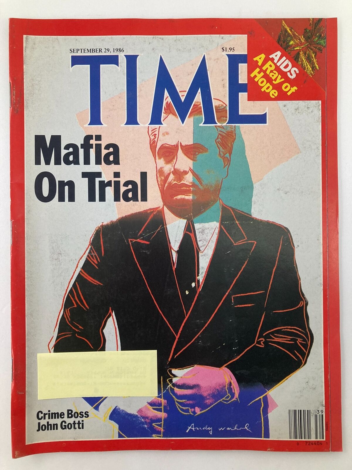 Time Magazine September 29 1986 Crime Boss John Gotti Mafia on Trial