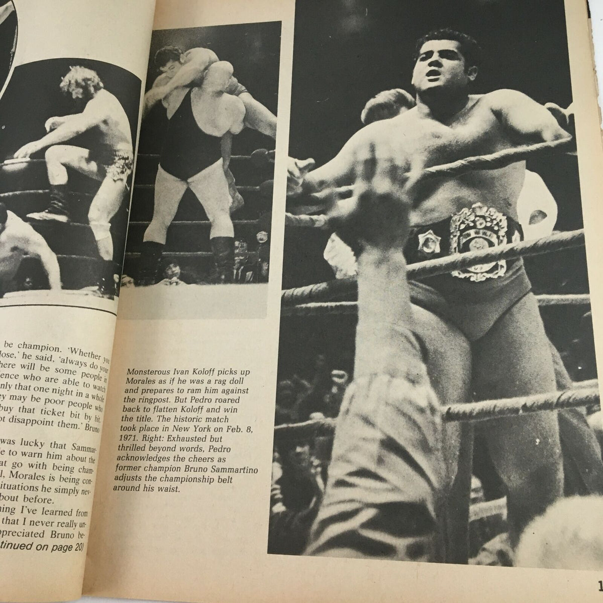 Inside Wrestling Magazine October 1971 Tarzan Taylor & Dory Funk Sr., No Label