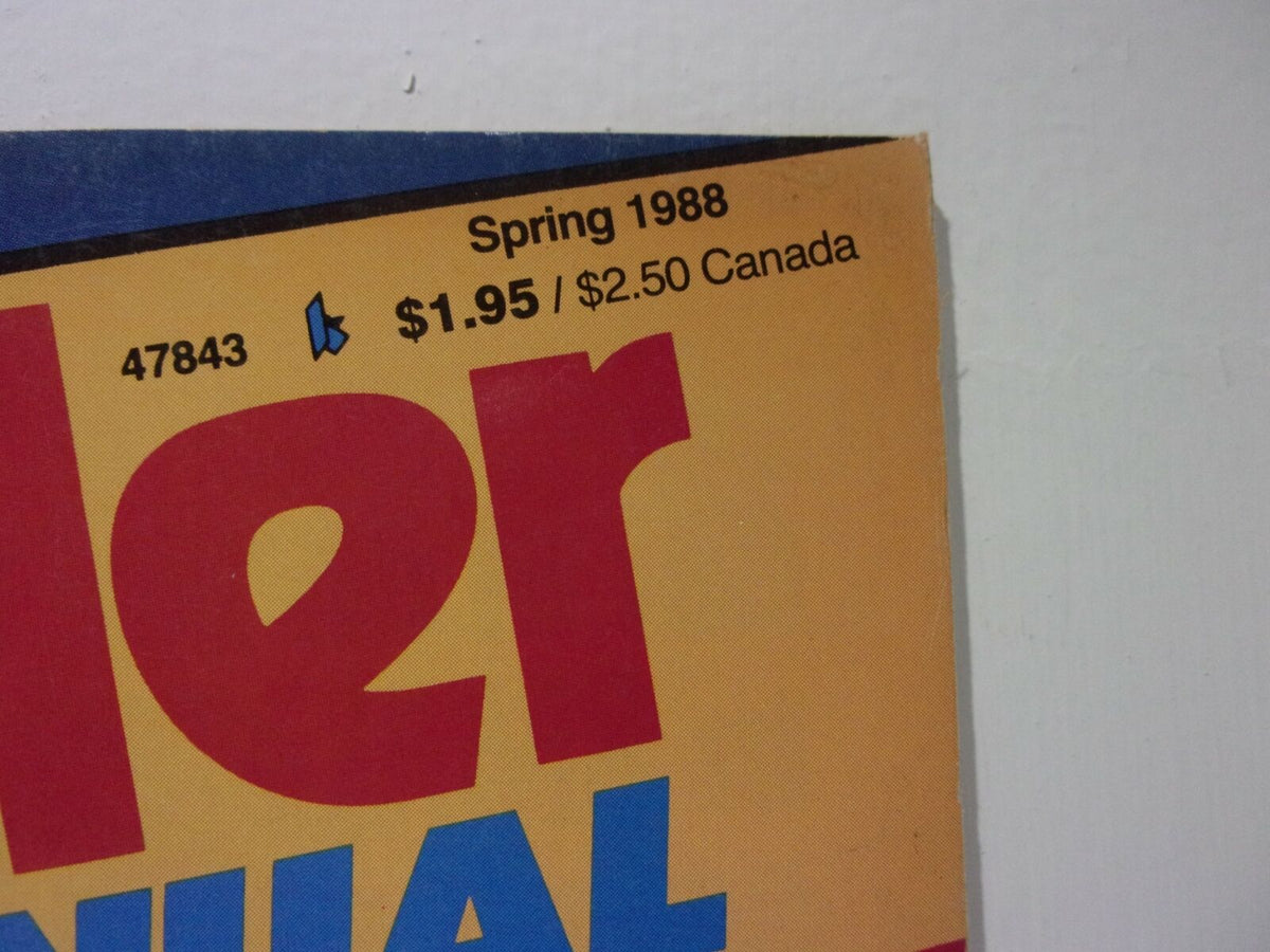 Top corner of the Victory Sports Series Wrestle Annual Spring 1988, displaying the publication date and price of $1.95 for the US market.