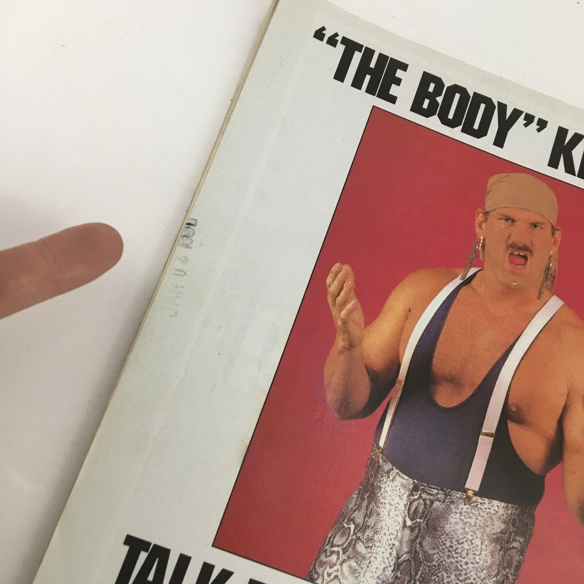 Sports Review Wrestling Magazine February 1991 Jerry Lawler & The Bulldog