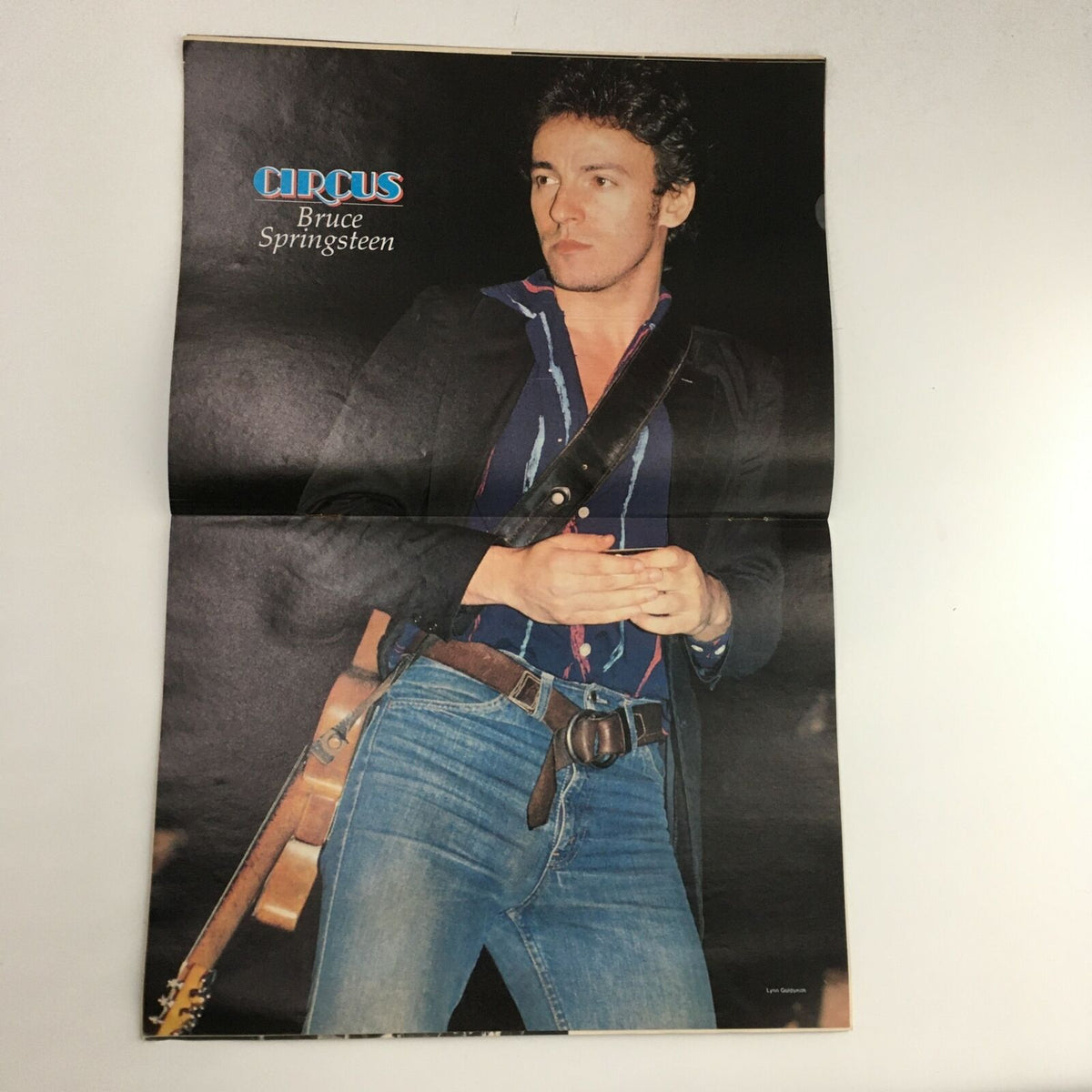 Circus Magazine July 6 1978 includes a poster of Bruce Springsteen, celebrating vintage music culture and iconic artists of the era.