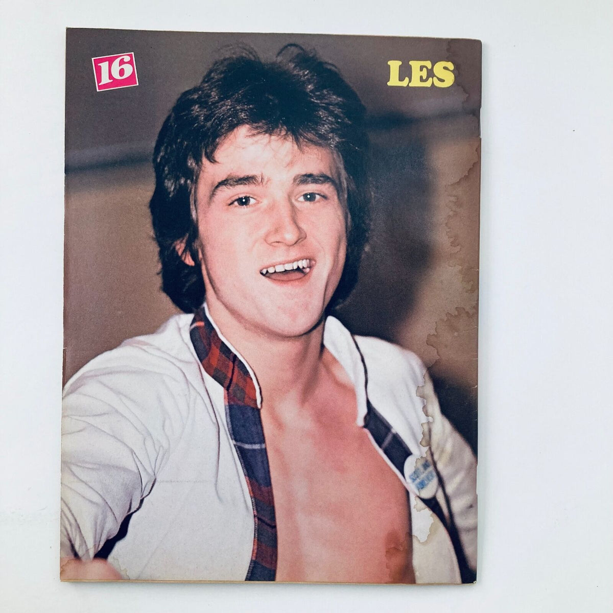 Vintage 16 Magazine May 1977 Kiss, Bay City Rollers and Brady Bunch No Label