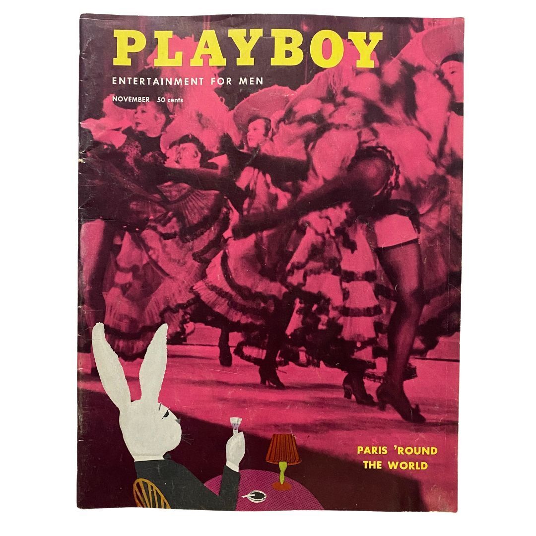 Playboy Magazine November 1954 Diane Hunter w Centerfold No Label