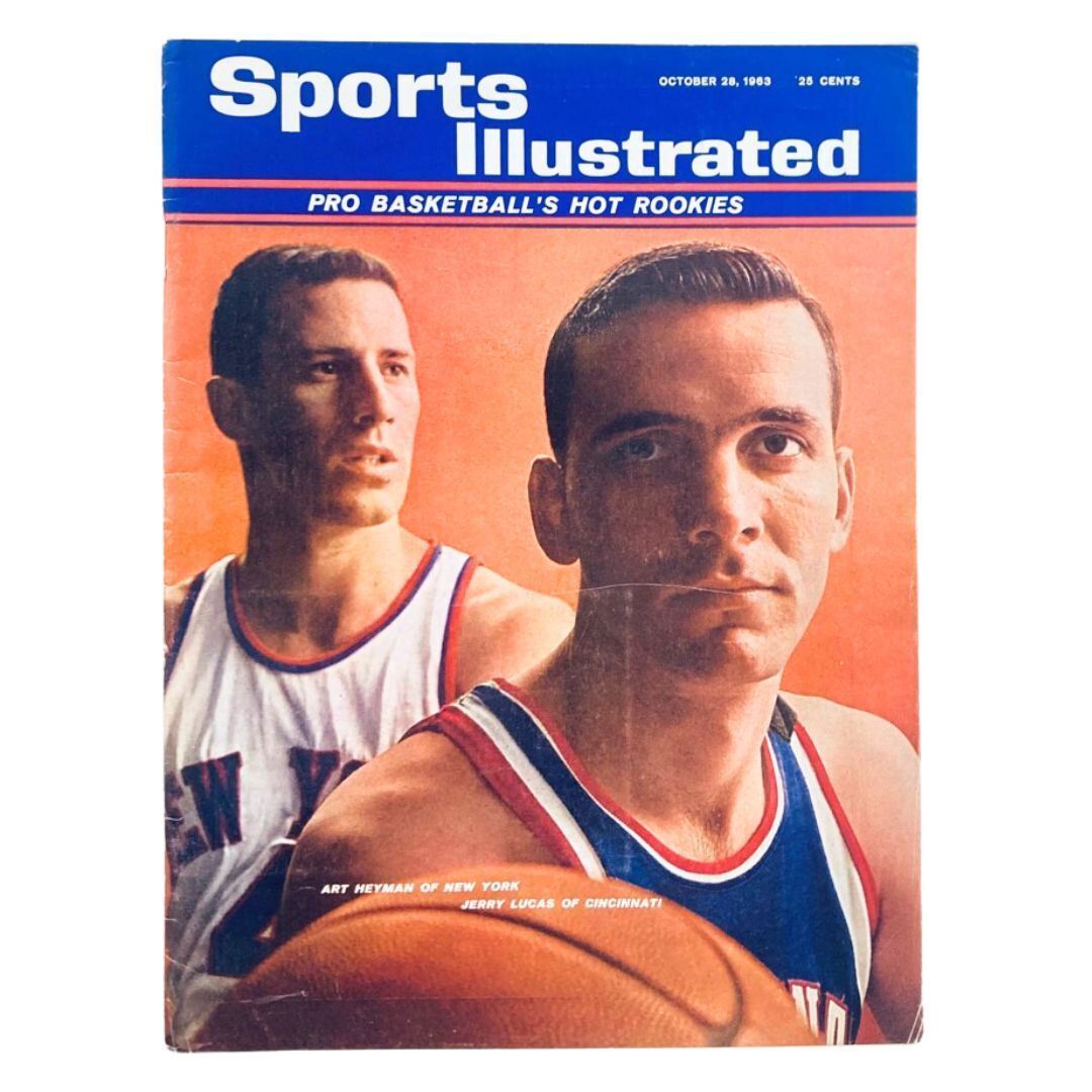 Sports Illustrated Magazine October 28 1963 Art Heyman, Jerry Lucas No Label