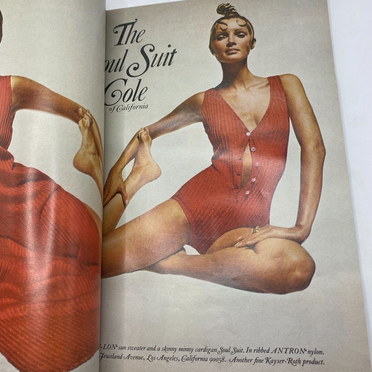 Vintage Vogue Magazine January 15 1970 Charly Stember GD Interior No Label