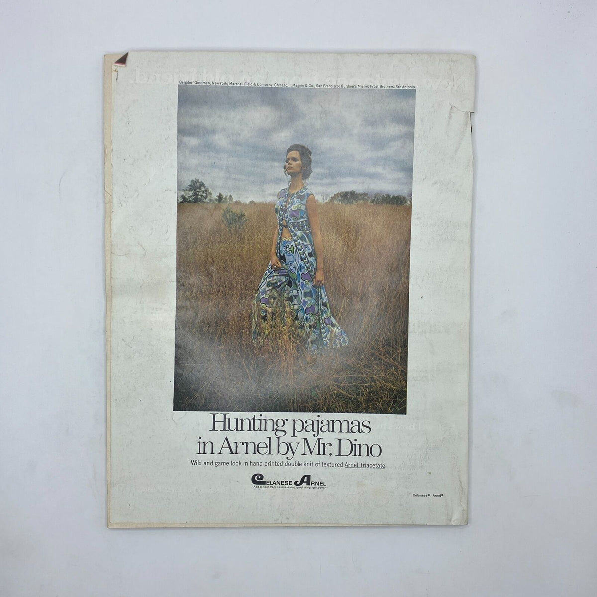 Vintage Vogue Magazine January 15 1970 Charly Stember GD Interior No Label