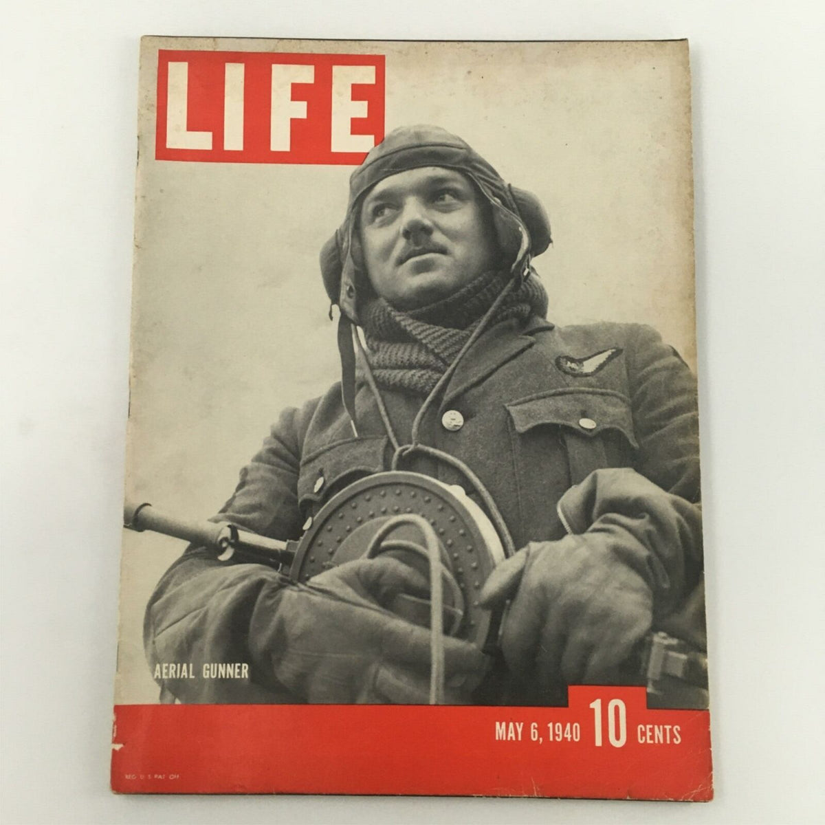 Life Magazine May 6 1940 Aerial Gunner Feature on Norway and Sweden, Newsstand Edition