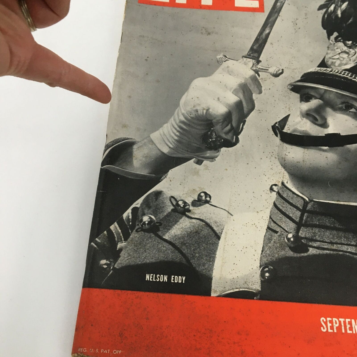 Life Magazine September 27 1937 Featuring Nelson Eddy - Vintage Newsstand Collectible