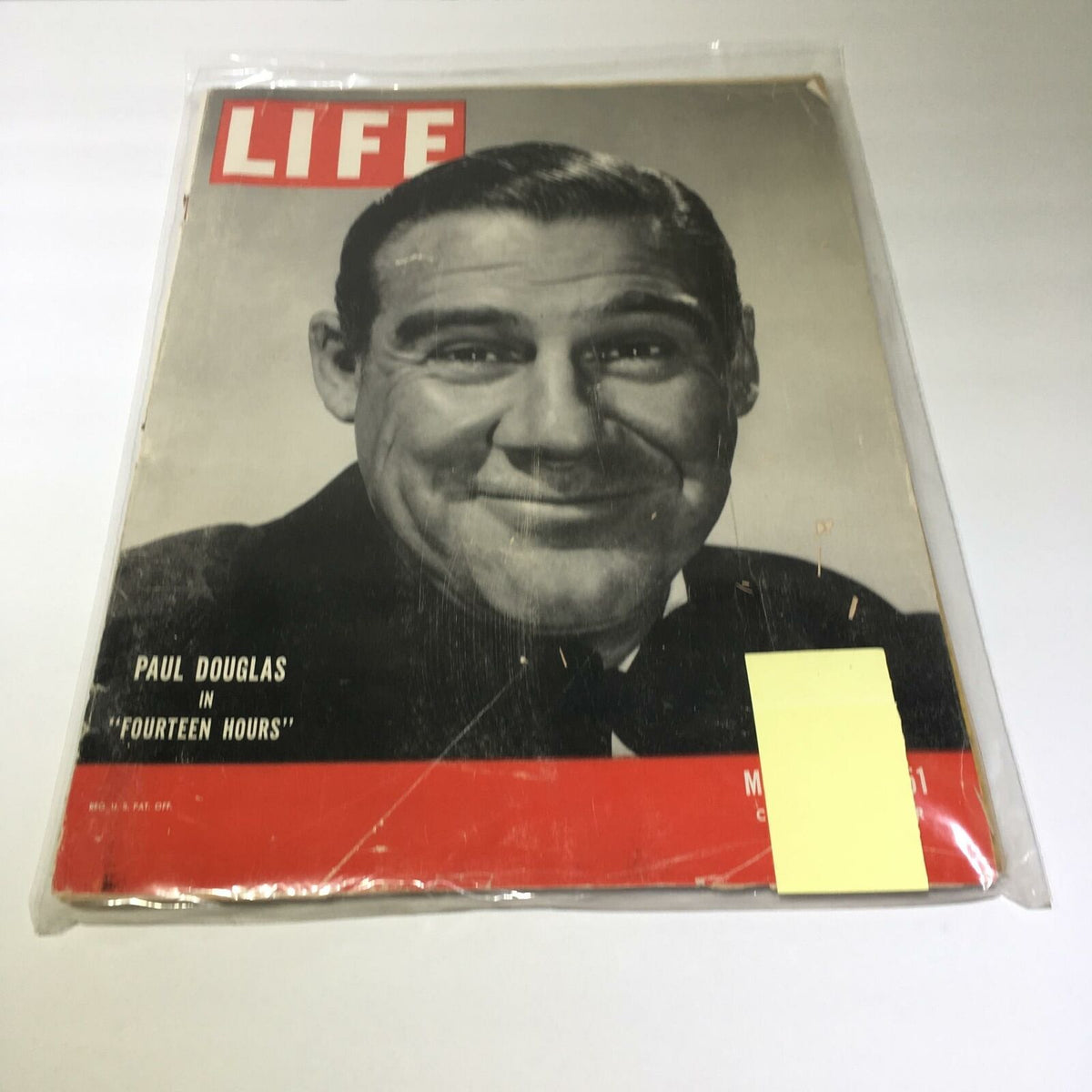 Life Magazine March 12 1951 Featuring Paul Douglas in Fourteen Hours - Vintage Collectible