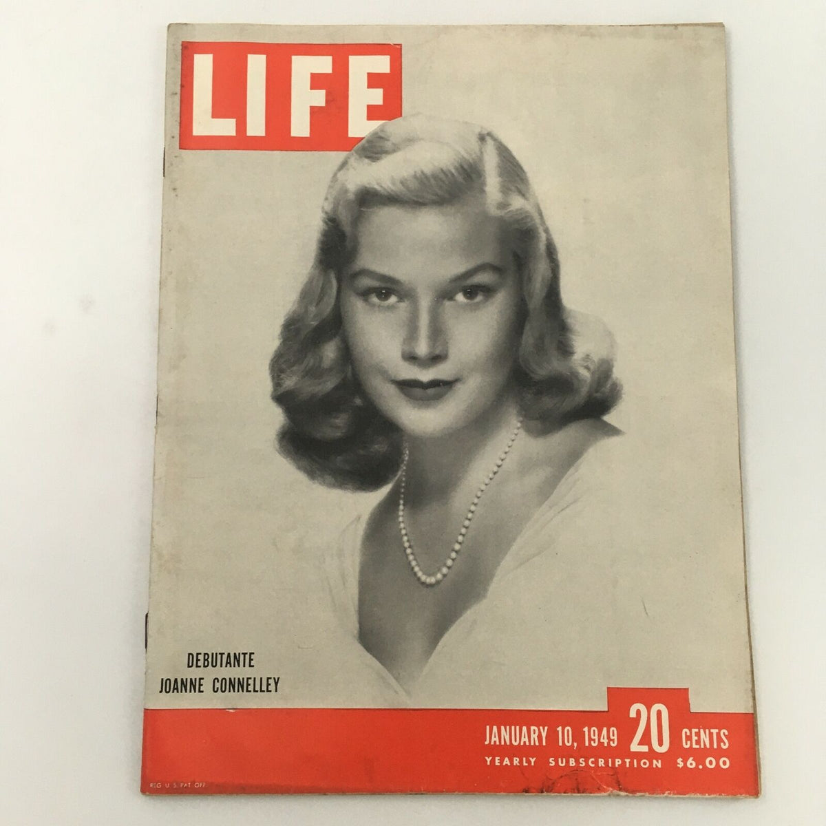 Life Magazine January 10 1949 Featuring Debutante Joanne Connelley - Good Condition, Historic Find
