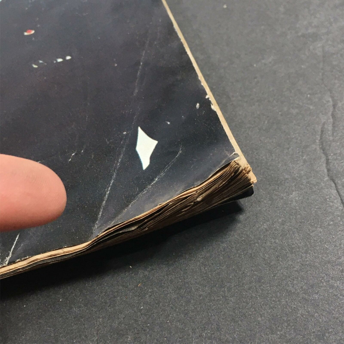 Detailed image showing the worn edges of the Vintage Life Magazine from April 21, 1972, illustrating its used condition.