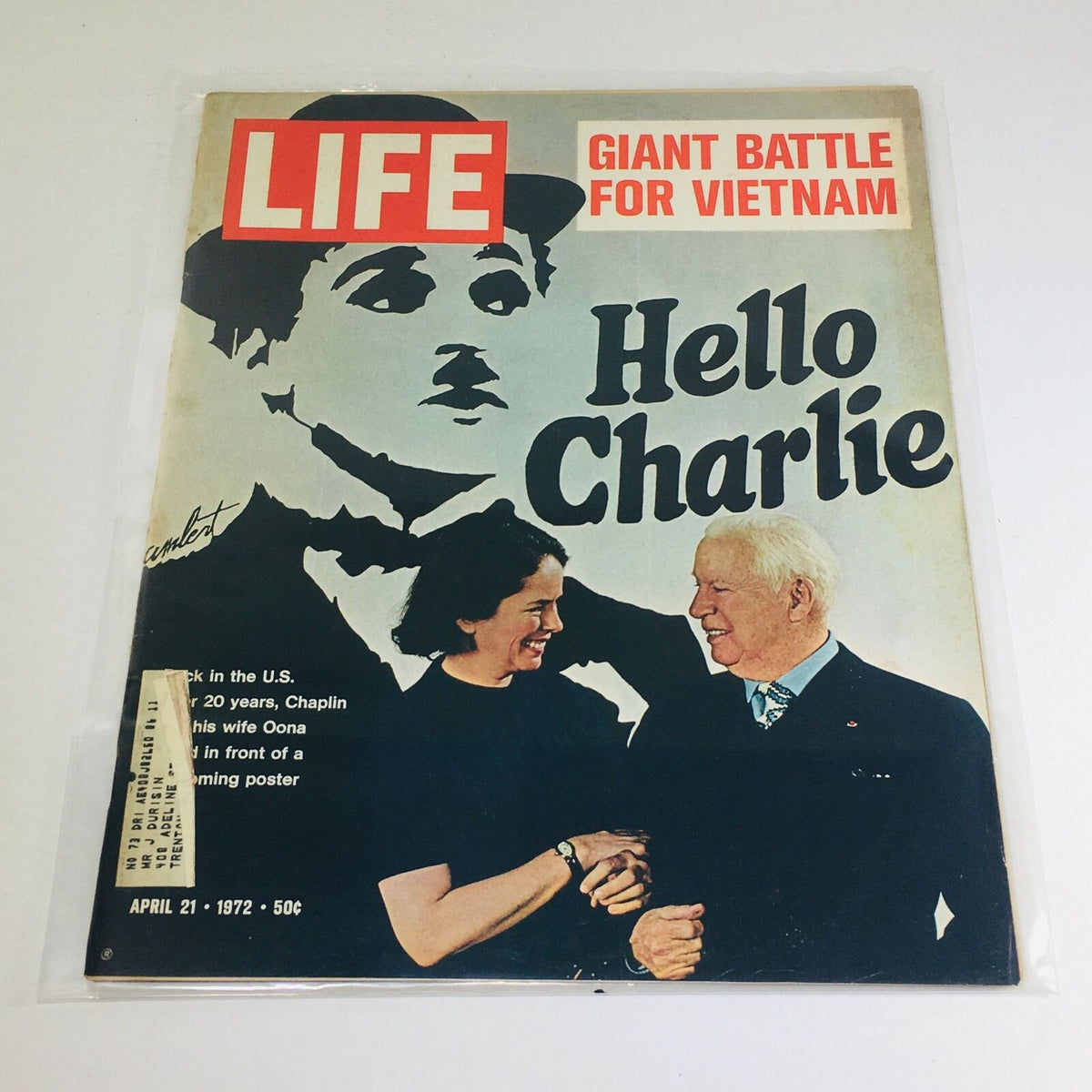 Life Magazine April 21 1972: Vietnam War Insights & Charlie Chaplin Feature