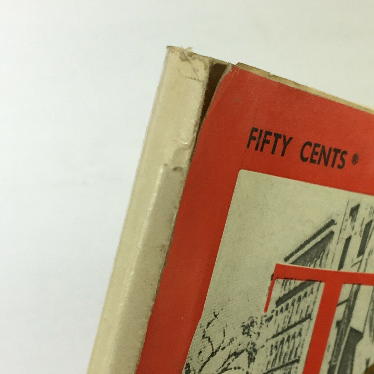 Close-up view of the vintage Time Magazine from April 18, 1969, highlighting the worn edges and cover details, prominently featuring the title 'Rage and Reform on Campus / Strike Harvard'.