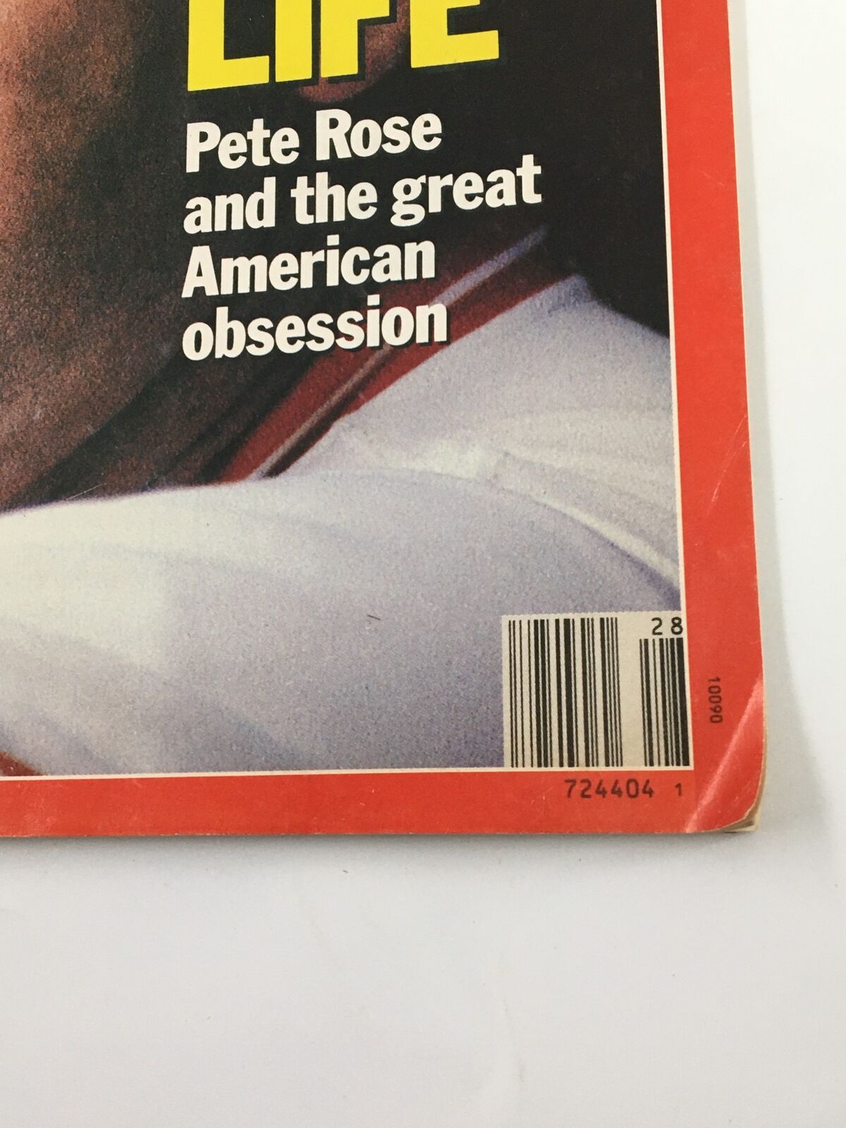 Vintage Time Magazine cover from July 10, 1989 featuring Pete Rose and the Great American Obsession, showcasing a headline on sports culture and integrity.