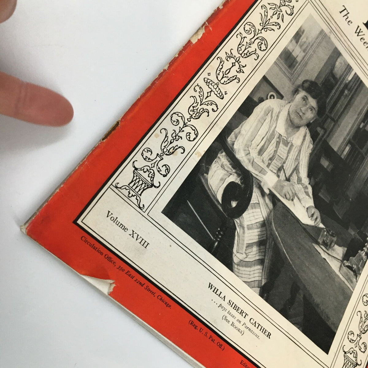 Vintage Time Magazine August 3 1931 Vol. 18 No. 5 Willa Sibert Cather