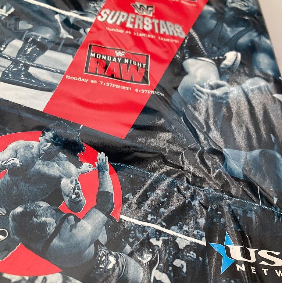 Back cover of WWF World Wrestling Federation Magazine March 1997 displaying promotional content for Monday Night Raw with wrestlers in action.