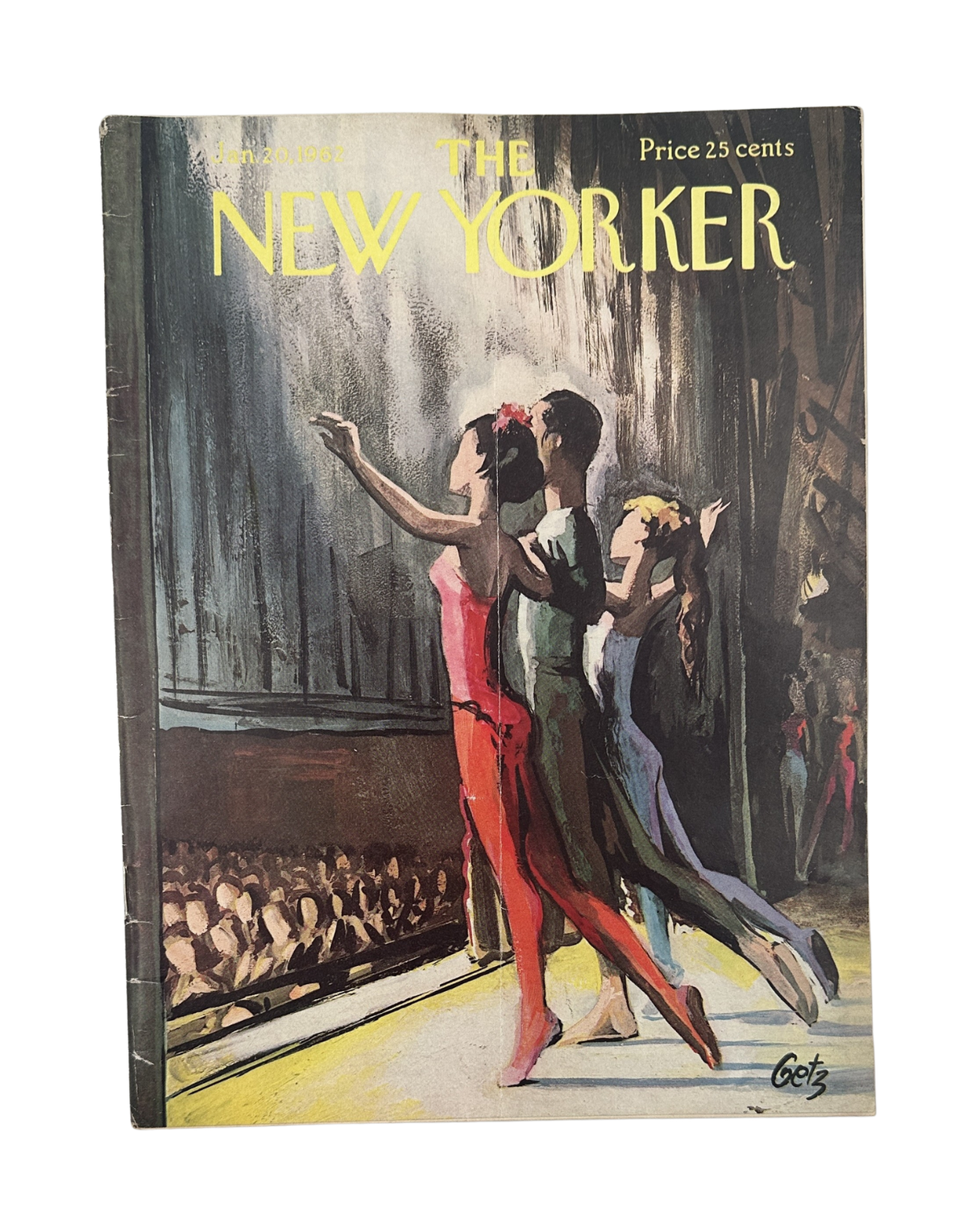 The New Yorker Magazine January 20, 1962 Ballet Dancers Arthur Getz